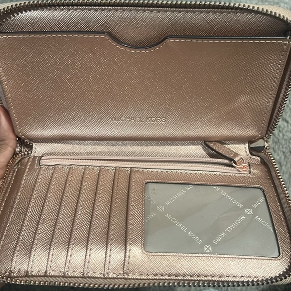Y2K Glitter Oink Michael Kors Wallet - Picture 2 of 3